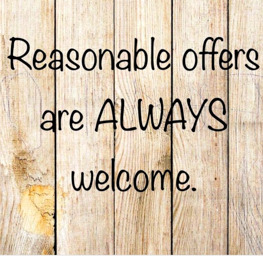 💥REASONABLE OFFERS ARE ALWAYS WELCOME!💥
